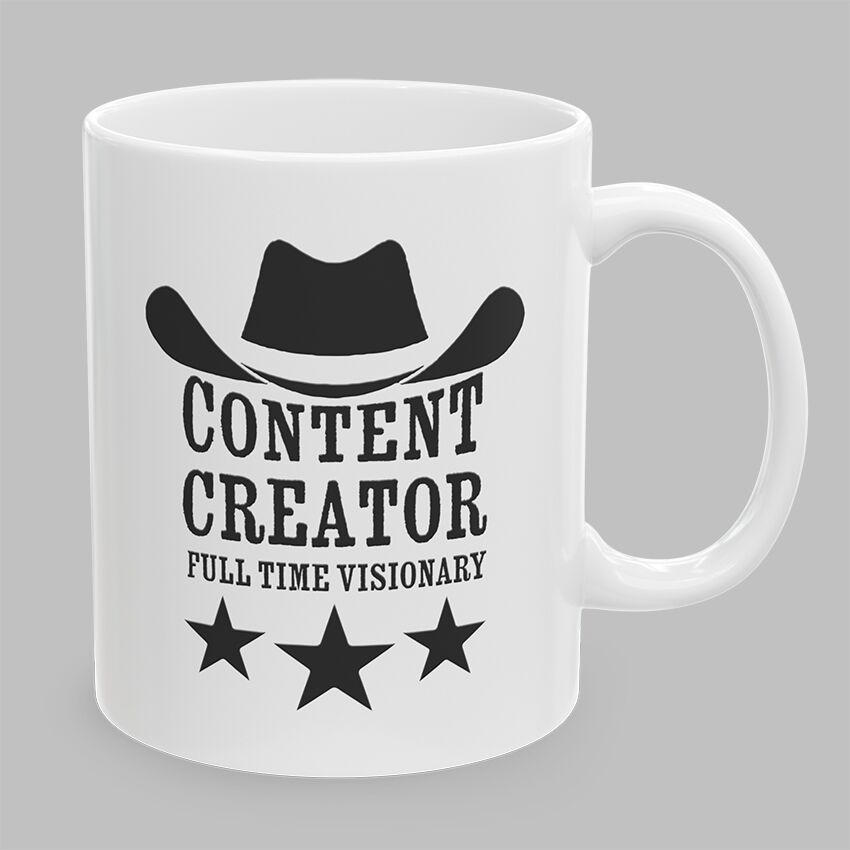 Content Creator - Mug, 11oz